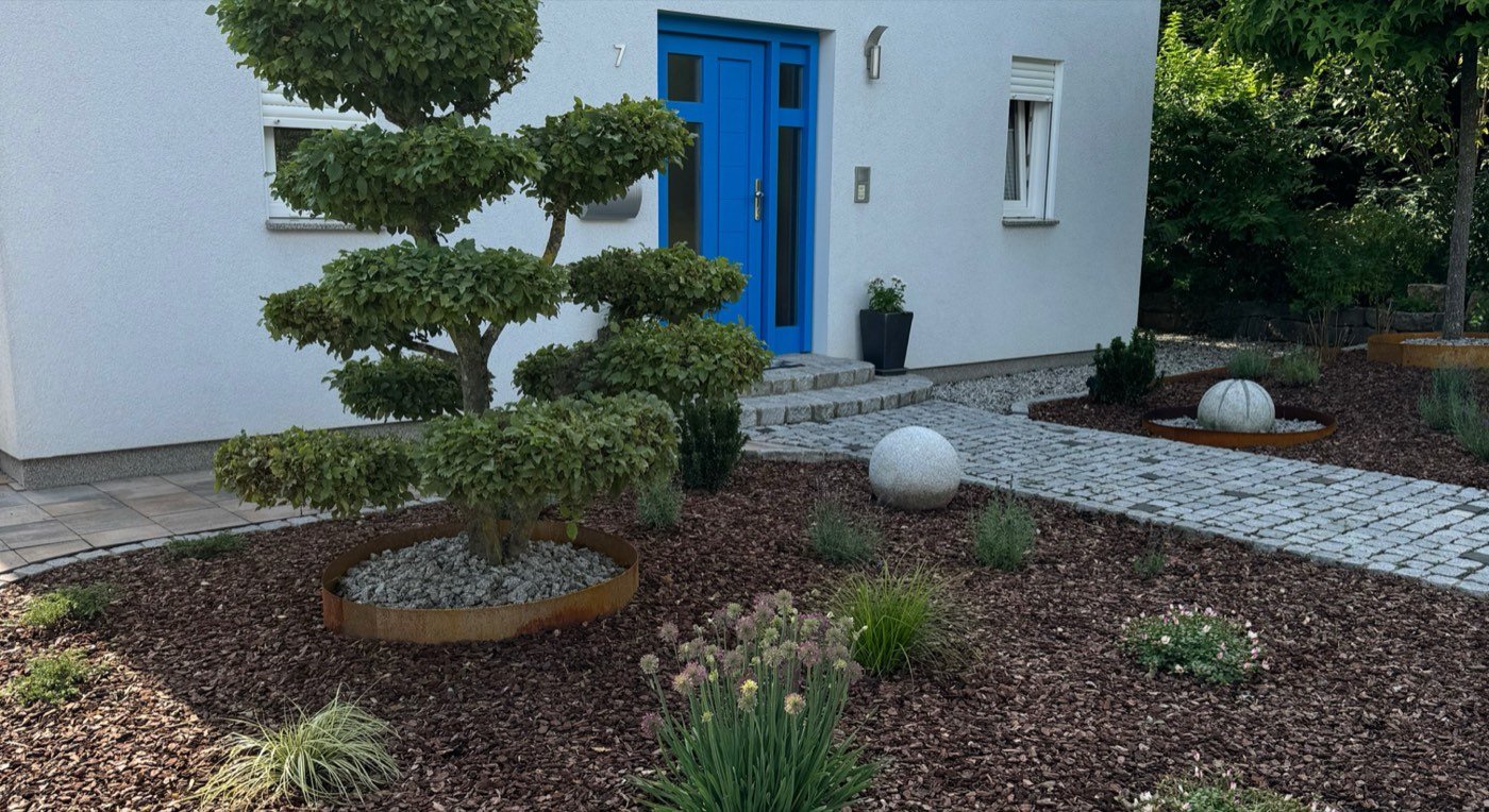 Gartengestaltung Nahaufnahme